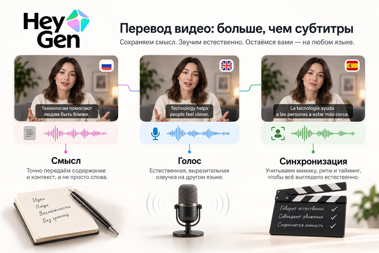 HeyGen: Генерация видео с Хейген: сценарий важнее объема текста