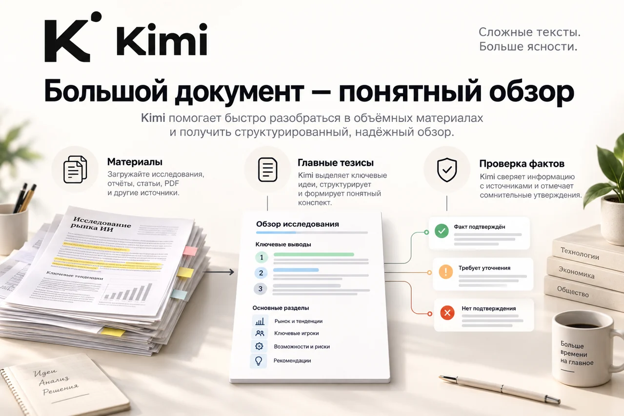 Kimi: Kimi и Moonshot AI: продукт и исследовательская команда