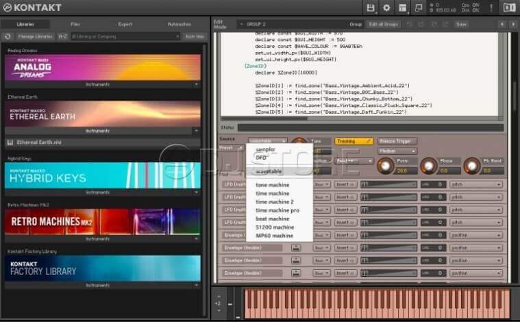 KONTAKT Wavetable Module KONTAKT Wavetable Module