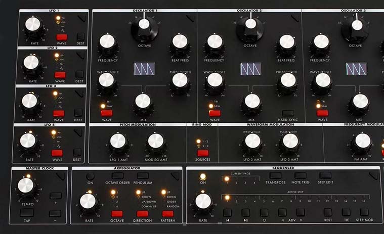 Контроллеры управления Moog One
