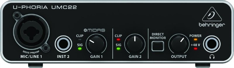 Behringer U-PHORIA UMC22
