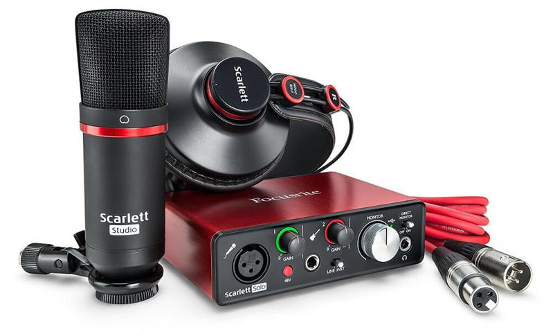 Focusrite Scarlett Solo Studio Pack 2nd Gen