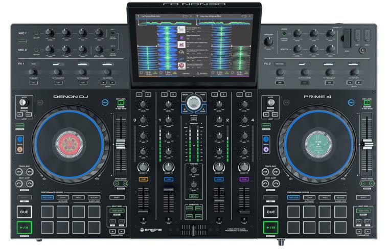Контроллер Denon Prime 4