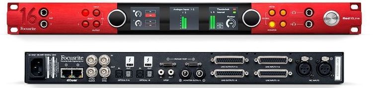 Внешняя звуковая карта Focusrite Red 16Line