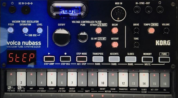 Синтезатор Korg Volca Nubass