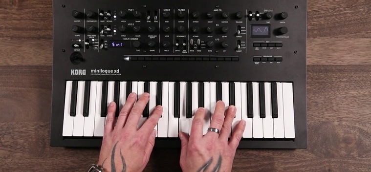 Синтезатор Korg Minilogue XD
