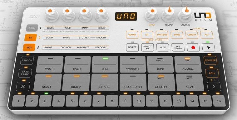 Драм-машина IK Multimedia UNO Drum