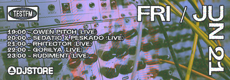 TESTFM x DJ-STORE