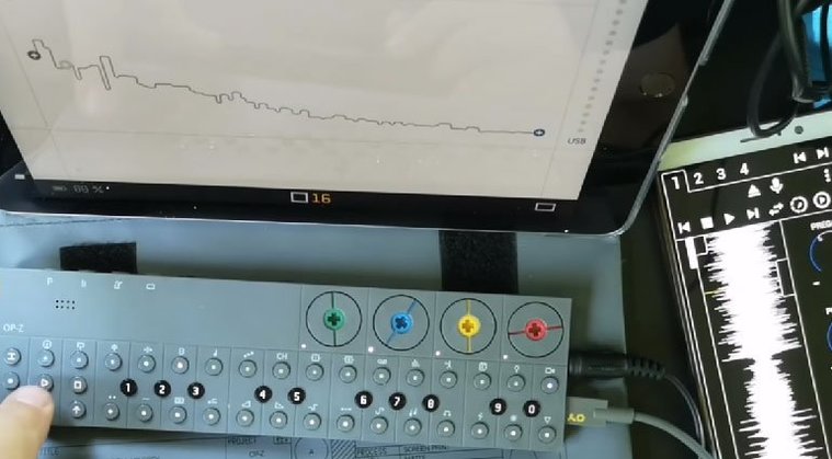 портативный синтезатор OP-Z от Teenage Engineering