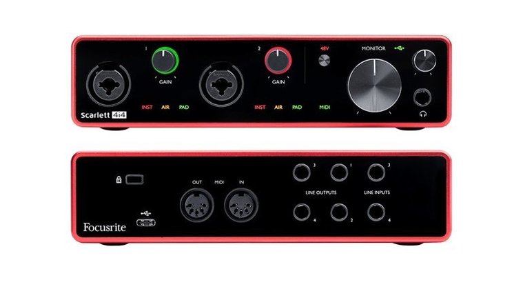3-е поколение популярных аудиоинтерфейсов Scarlett от Focusrite
