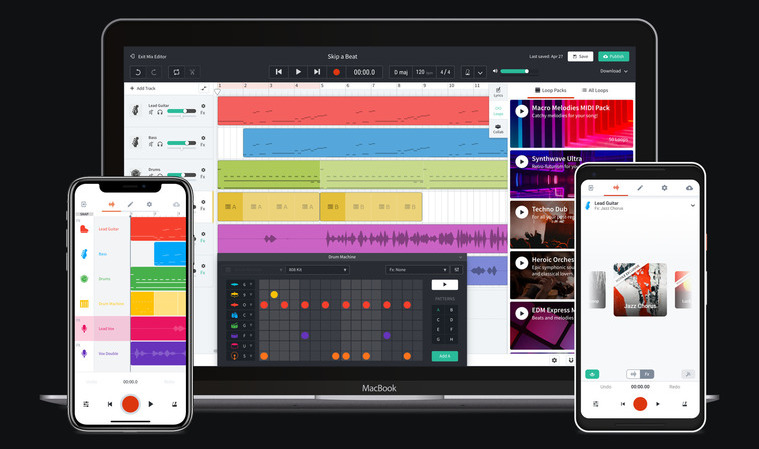 BandLab для iOS и Android
