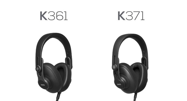 Наушники студийного качества для выездной работы AKG K361 и K371
