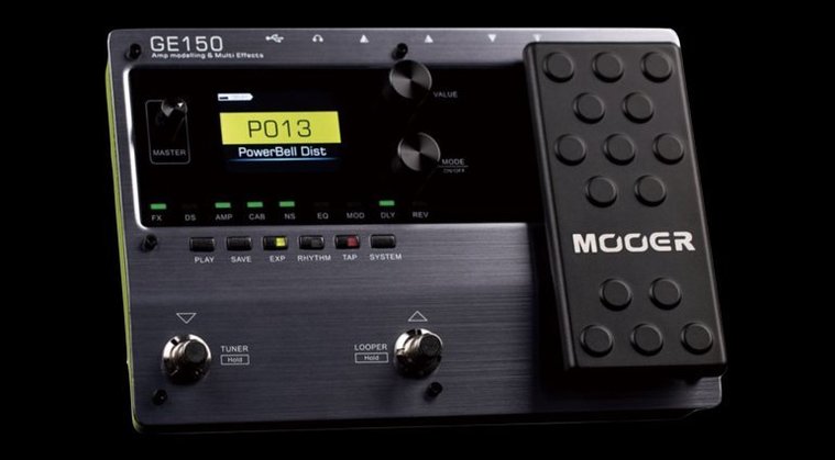 Новый портативный процессор Mooer GE150