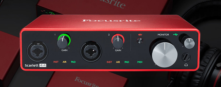 Focusrite Scarlett 4i4 3rd Gen
