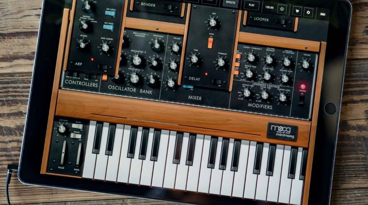 Moog приложение-эмулятор Model D