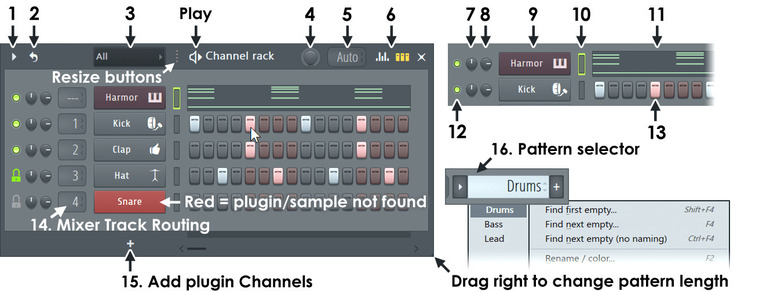 Channel Rack