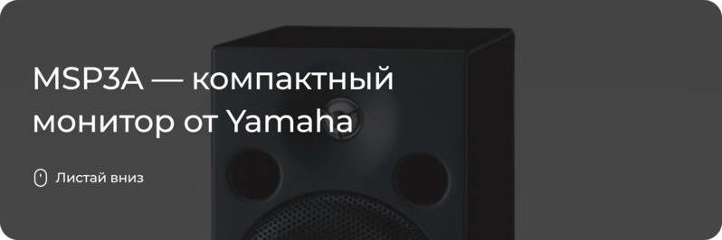 Yamaha MSP3A