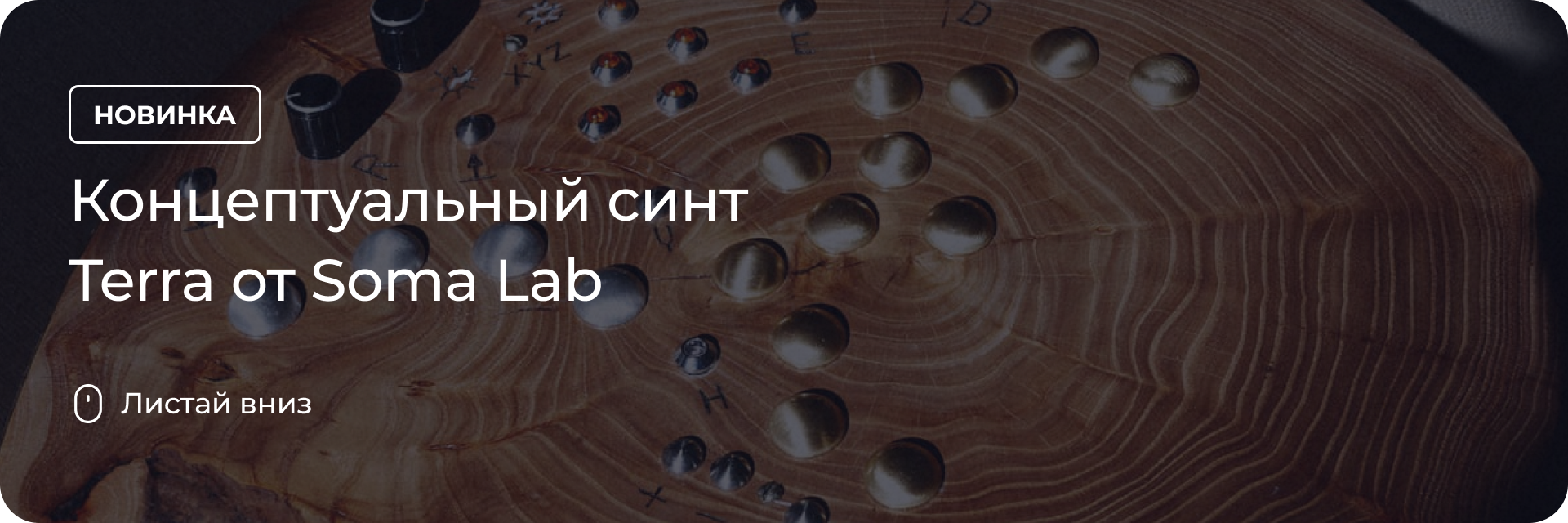 Концептуальный синт Terra от Soma Lab