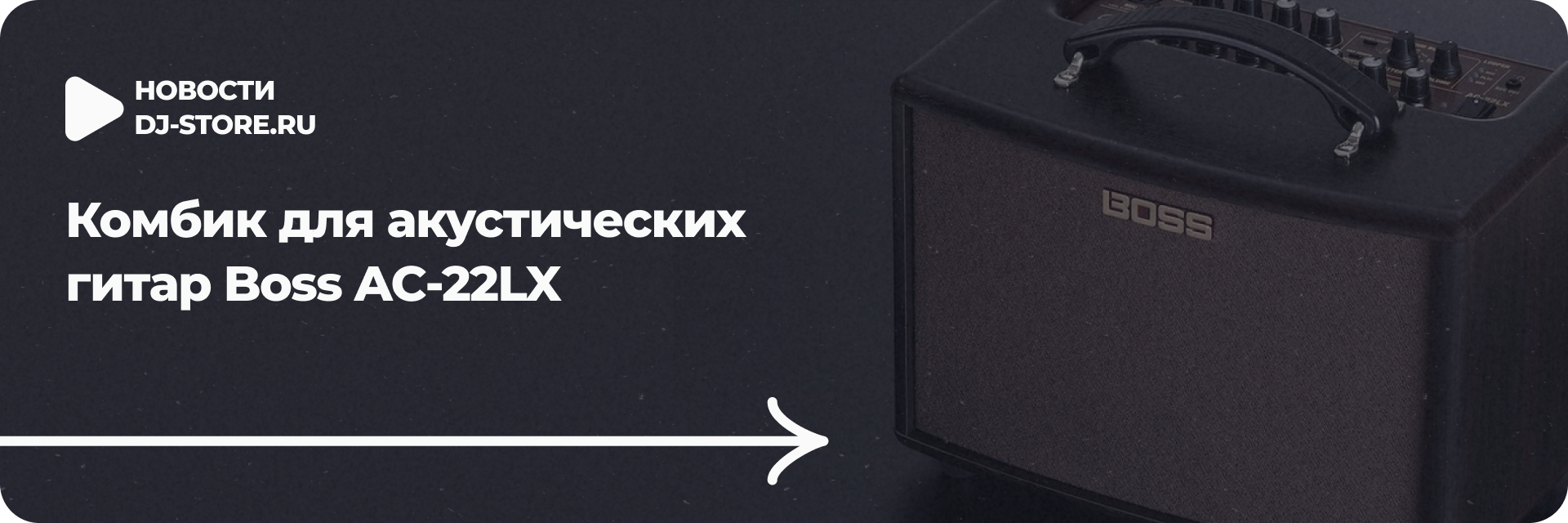 Комбик для акустических гитар Boss AC-22LX