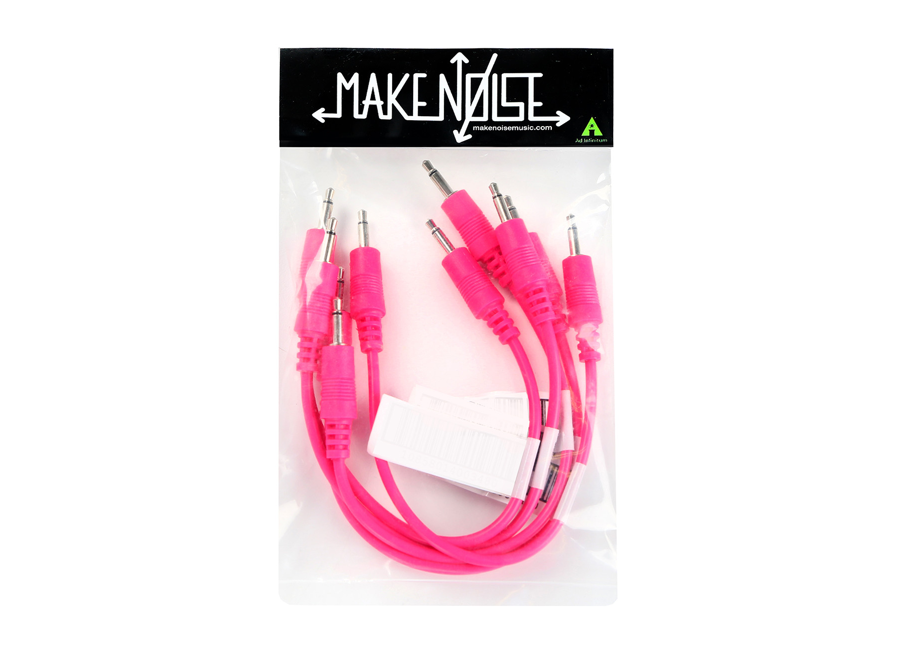 Make Noise Hot Pink Patch Cables (5 шт.)