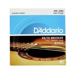 D'Addario EZ910 American Bronze Light