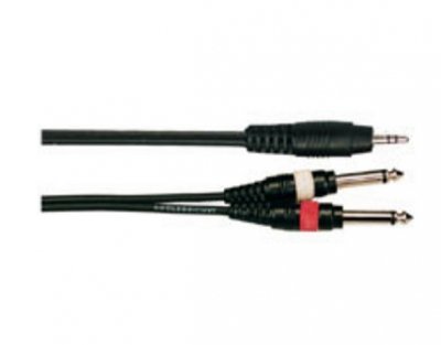 Fame 2 Jack - 1 MiniJack Cable 1m