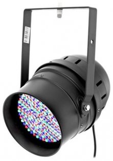 Stairville LED PAR 64 10 MM BLACK RGB