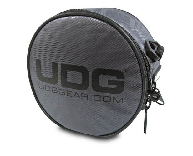 UDG Ultimate Headphone Bag Steel Grey/Orange inside