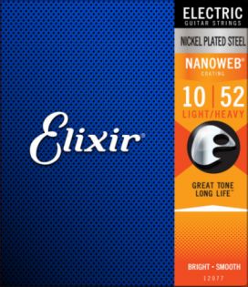 Elixir 12077 Nanoweb Light-Heavy (10-52)