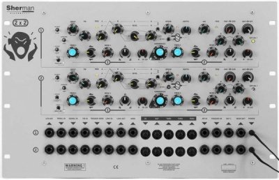 Sherman Synthesizers Filterbank 2 Dual Rack