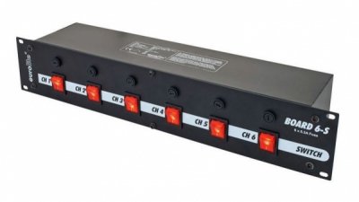 EUROLITE 6 Channel Switchboard