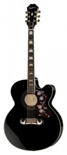 Epiphone EJ-200CE BK