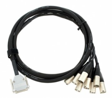 Pro Snake SUB-D 25pin-XLRM