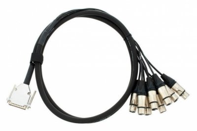 The Sssnake SUB-D 25pin-XLRF 2m