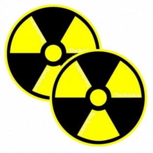 Technics Slipmats Radio 2шт/уп multy (SLIPT-RAD)