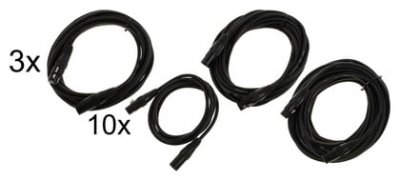 Stairville DMX Cable Set "Mix"
