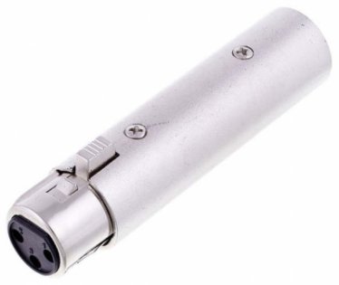 Stairville DMX Plug Adapter XLR 5M3F