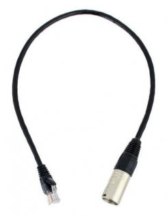 Stairville DMX-Adapter XLR M - RJ45