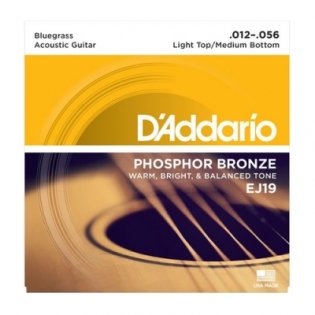 D'Addario EJ19 Phosphor Bronze