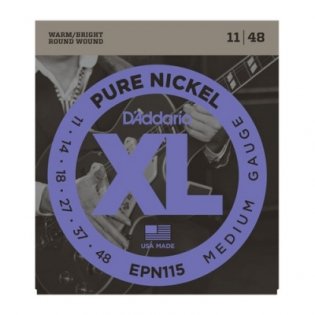 D'Addario EPN115 XL PURE NICKEL