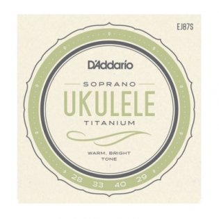 D'Addario EJ87S Titanium