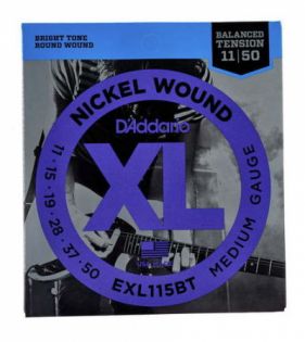 D'Addario EXL115BT Nickel Wound