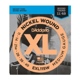D'Addario EXL115W XL NICKEL WOUND