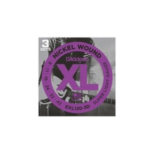 D'Addario EXL120-3D Nickel Wound
