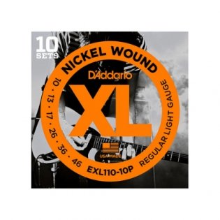 D'Addario EXL140-10P Nickel Wound