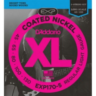 D'Addario EXP170-5 Coated