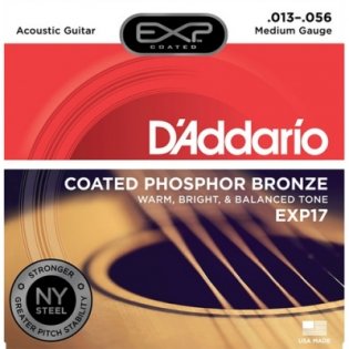 D'Addario EXP17 Coated Phosphor Bronze