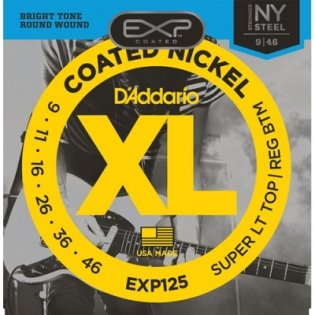 D'Addario EXP125 COATED NICKEL