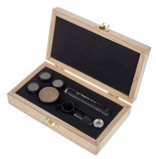 Октава МК-012-20 черный (деревянный футляр)