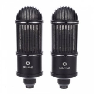 Октава МЛ-52-02 черный стереопара (деревянный футляр)